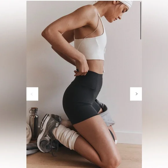 Free people movement Never Better 5" Bike Shorts Dark Shadow - Picture 1 of 5